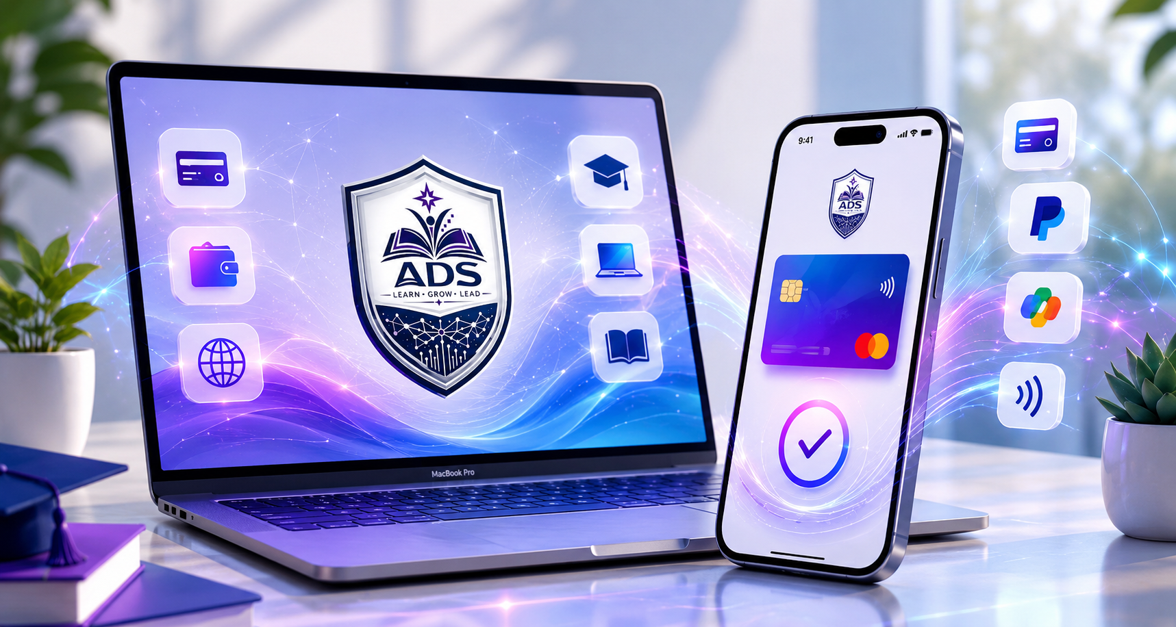 ADS digital donation and education support